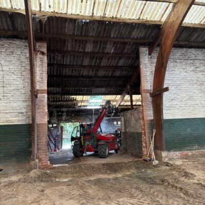 Afbraakwerken strippen van gebouwen Willems Gevelrenovatie 12