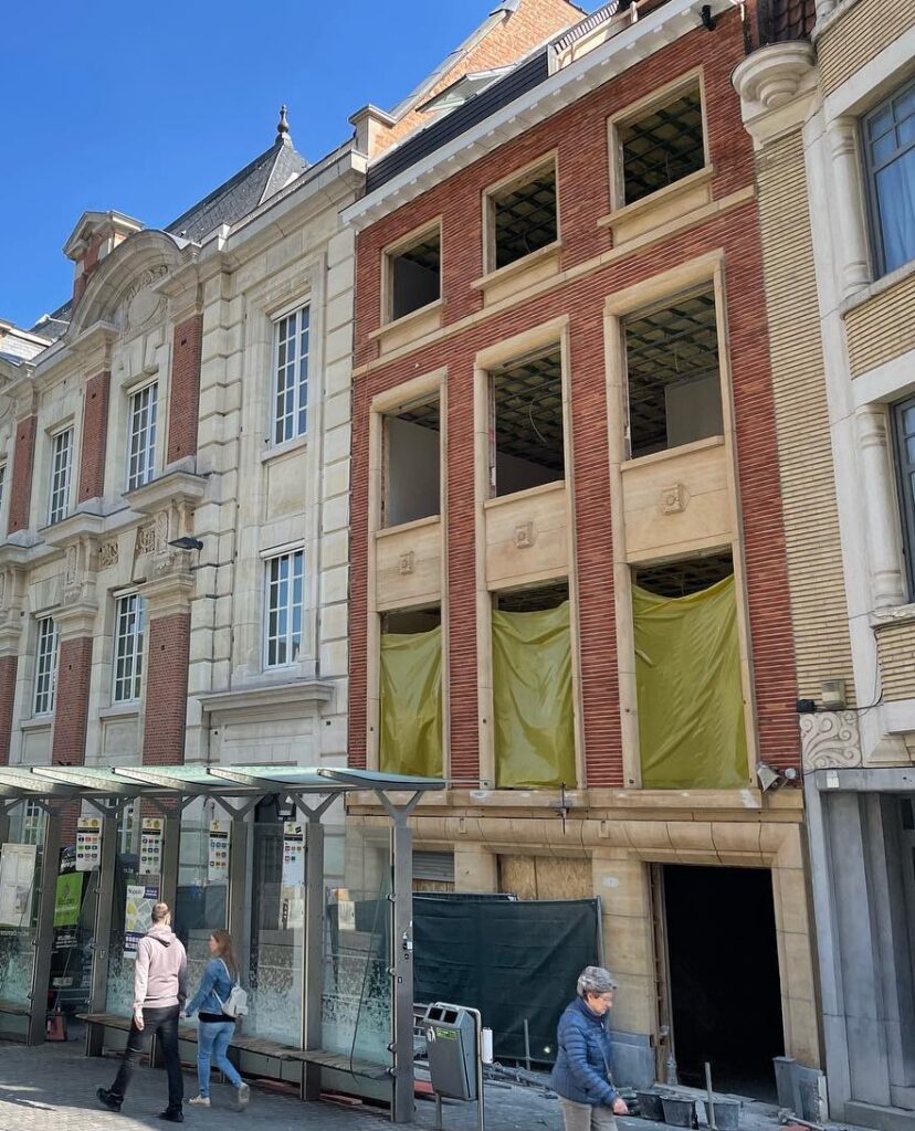Straaltechnieken & Hydrofuge werf Leuven Willems Gevelrenovatie8